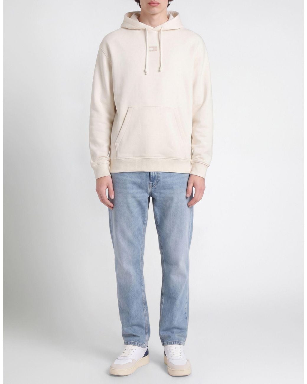 Tommy Hilfiger White Sweatshirt Cotton for men