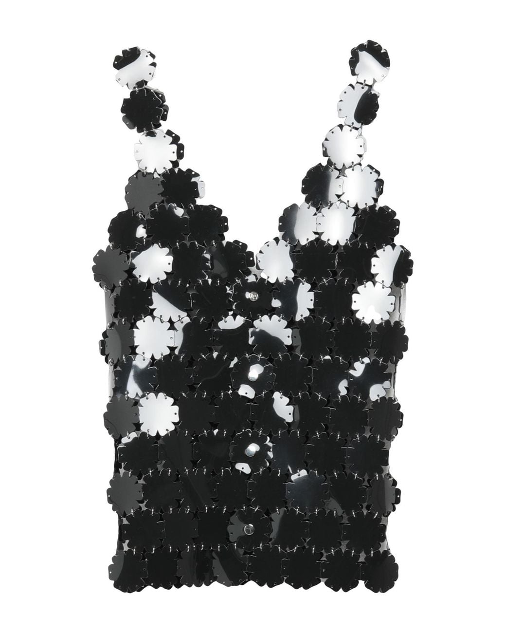 Rabanne Black Top Pvc