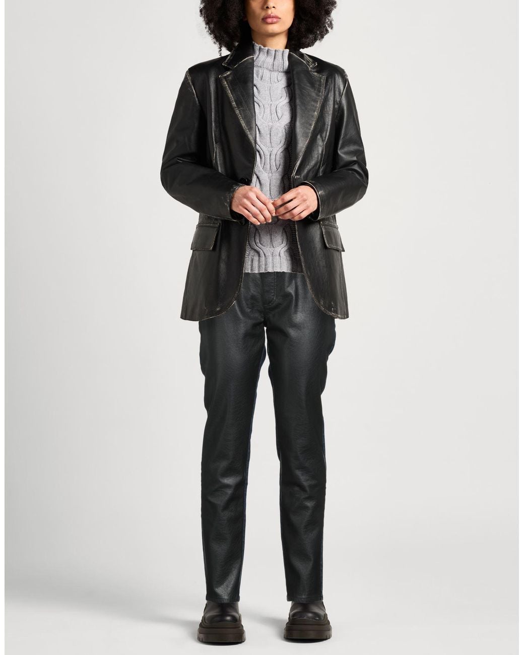 Roberto Cavalli Gray Jeans Cotton, Elastane