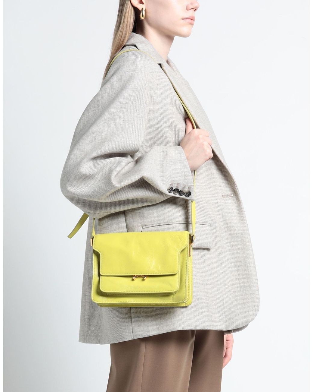 Marni Yellow Cross-body Bag