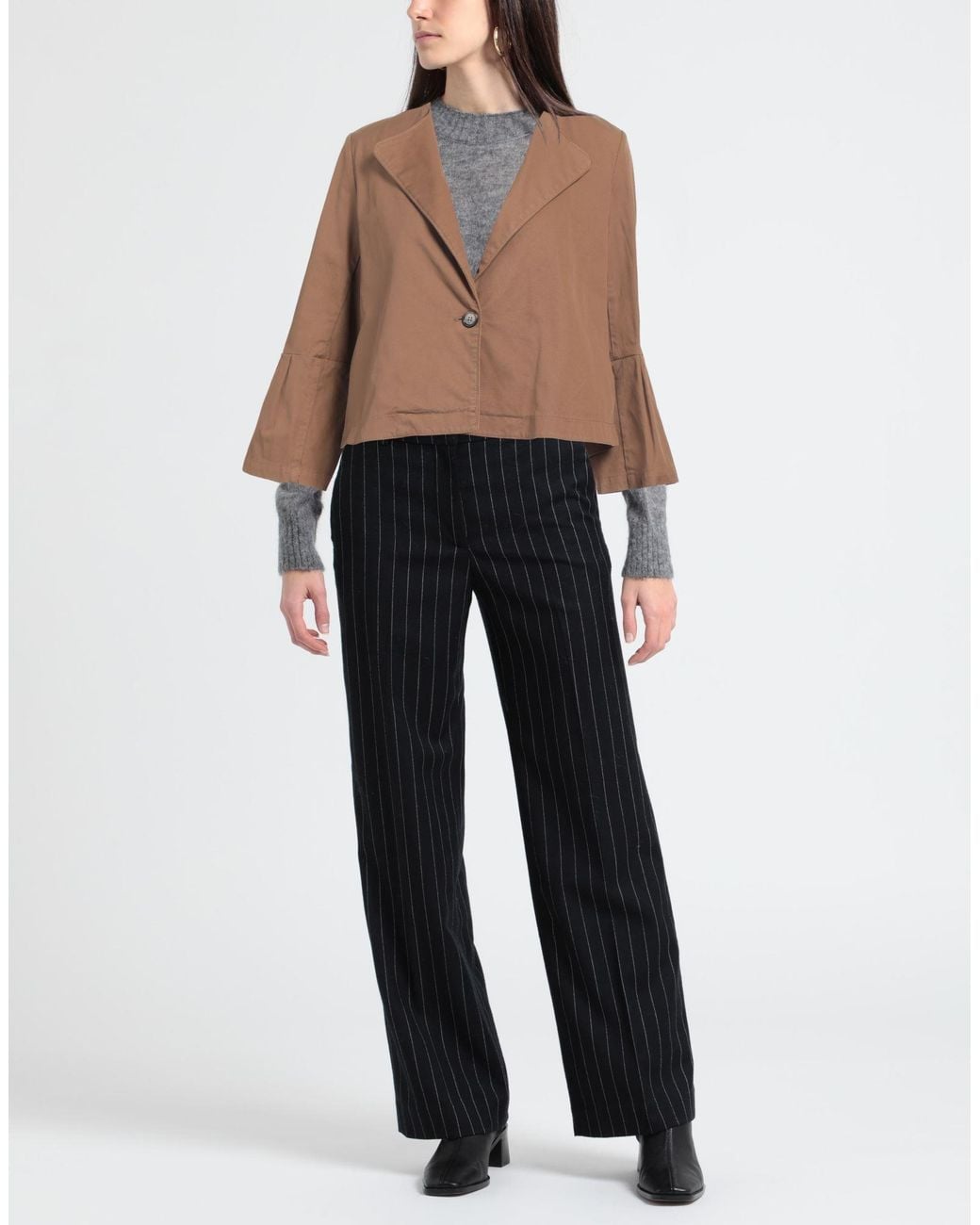 ALESSIA SANTI Brown Jacket