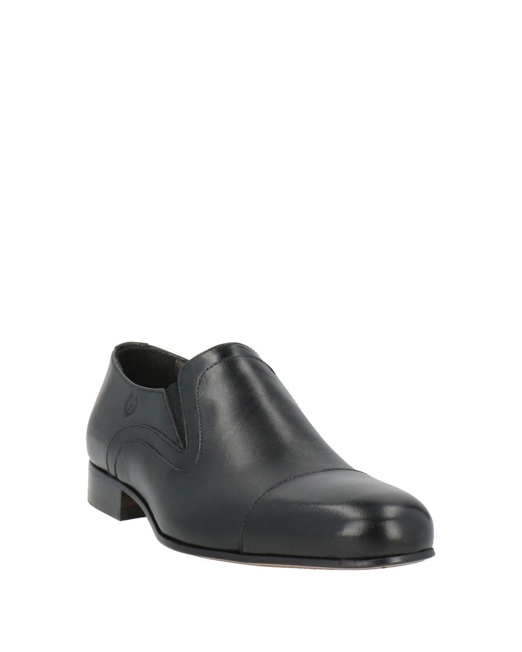 Pollini Gray Loafers Calfskin for men
