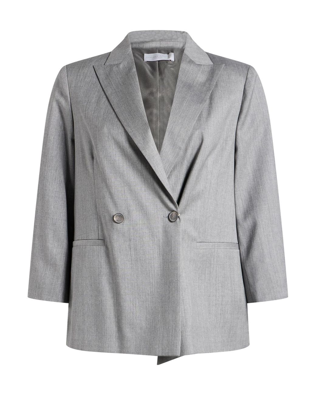 Fabiana Filippi Gray Blazer Virgin Wool