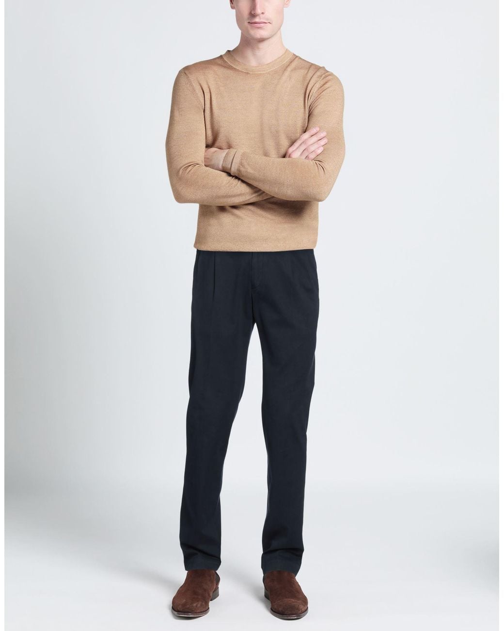 Incotex Blue Trouser for men