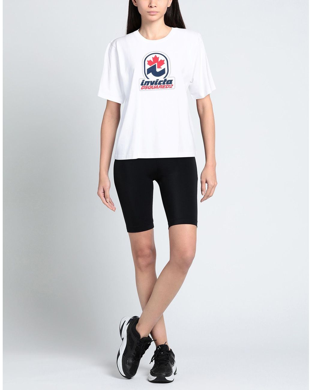 INVICTA x DSQUARED2 White T-Shirt Cotton