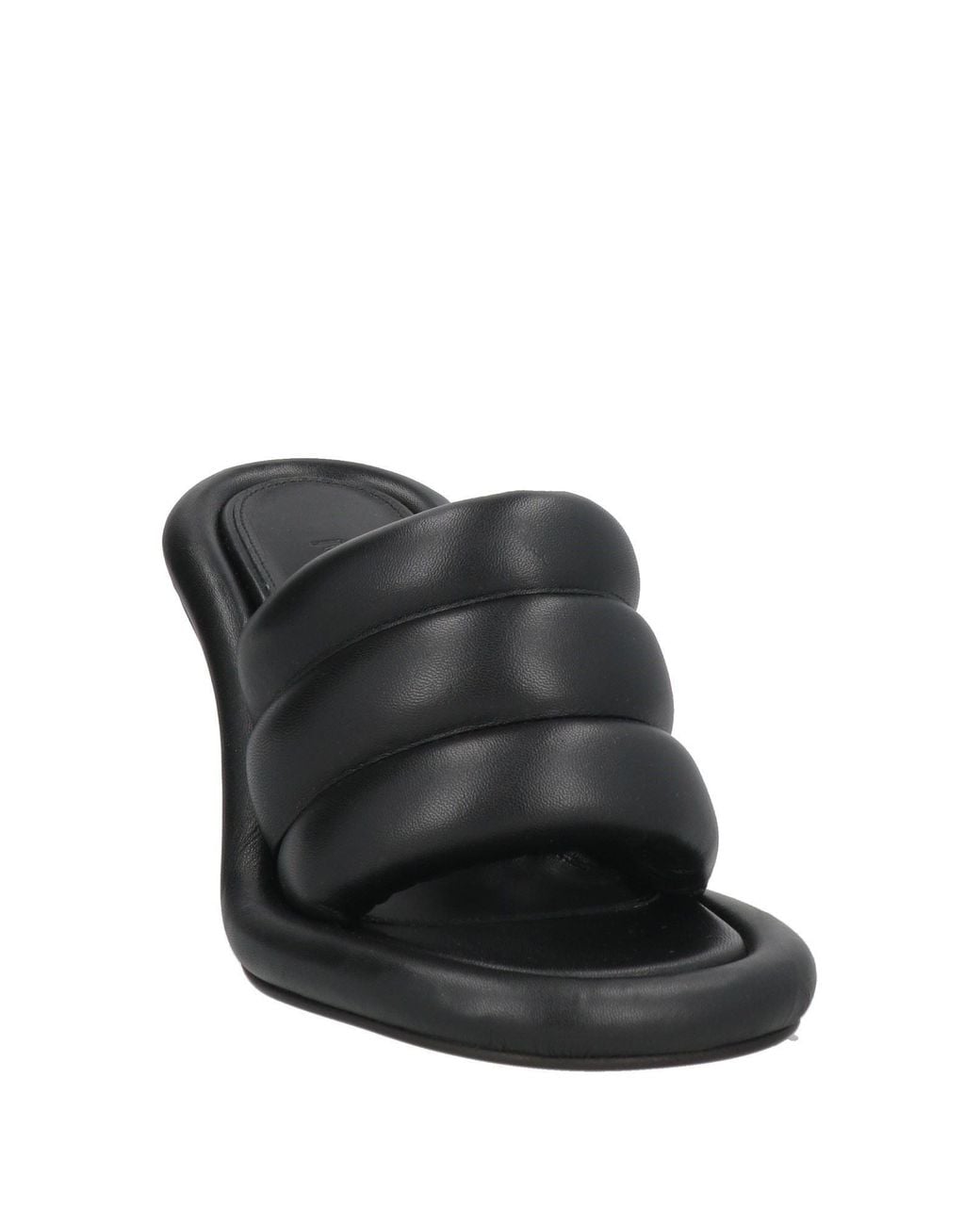 J.W. Anderson Black Sandals Leather