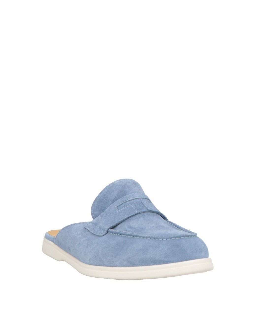 Testoni Blue Mules & Clogs