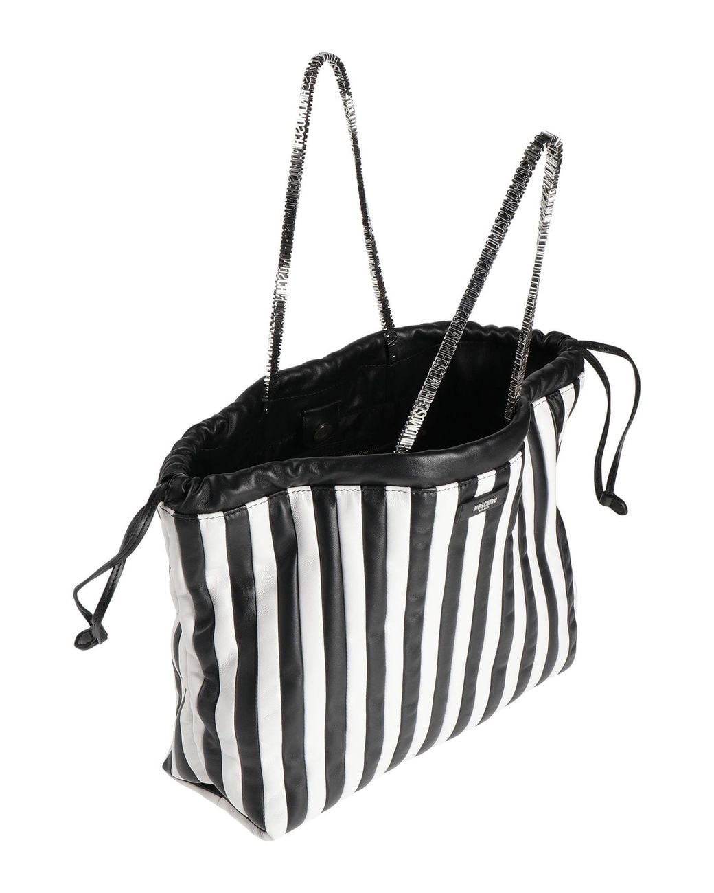 Moschino White Handbag Leather