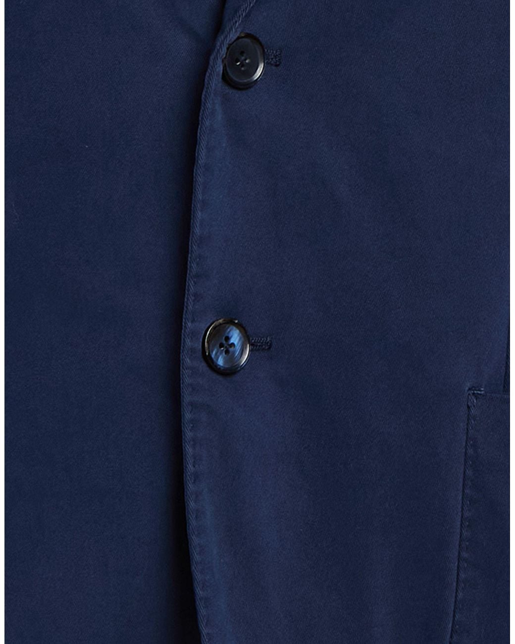 L.b.m. 1911 Blue Blazer Modal, Cotton, Elastane for men