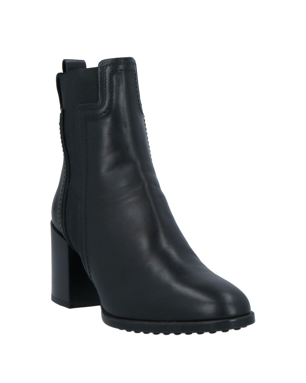 Tod's Black Ankle Boots