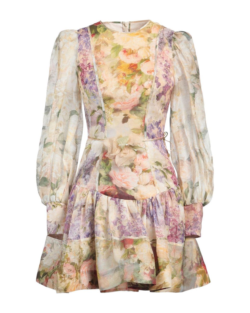 Zimmermann Orange Mini Dress