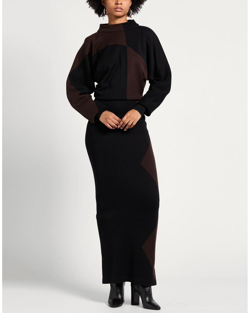 Philosophy Di Lorenzo Serafini Black Maxi Dress