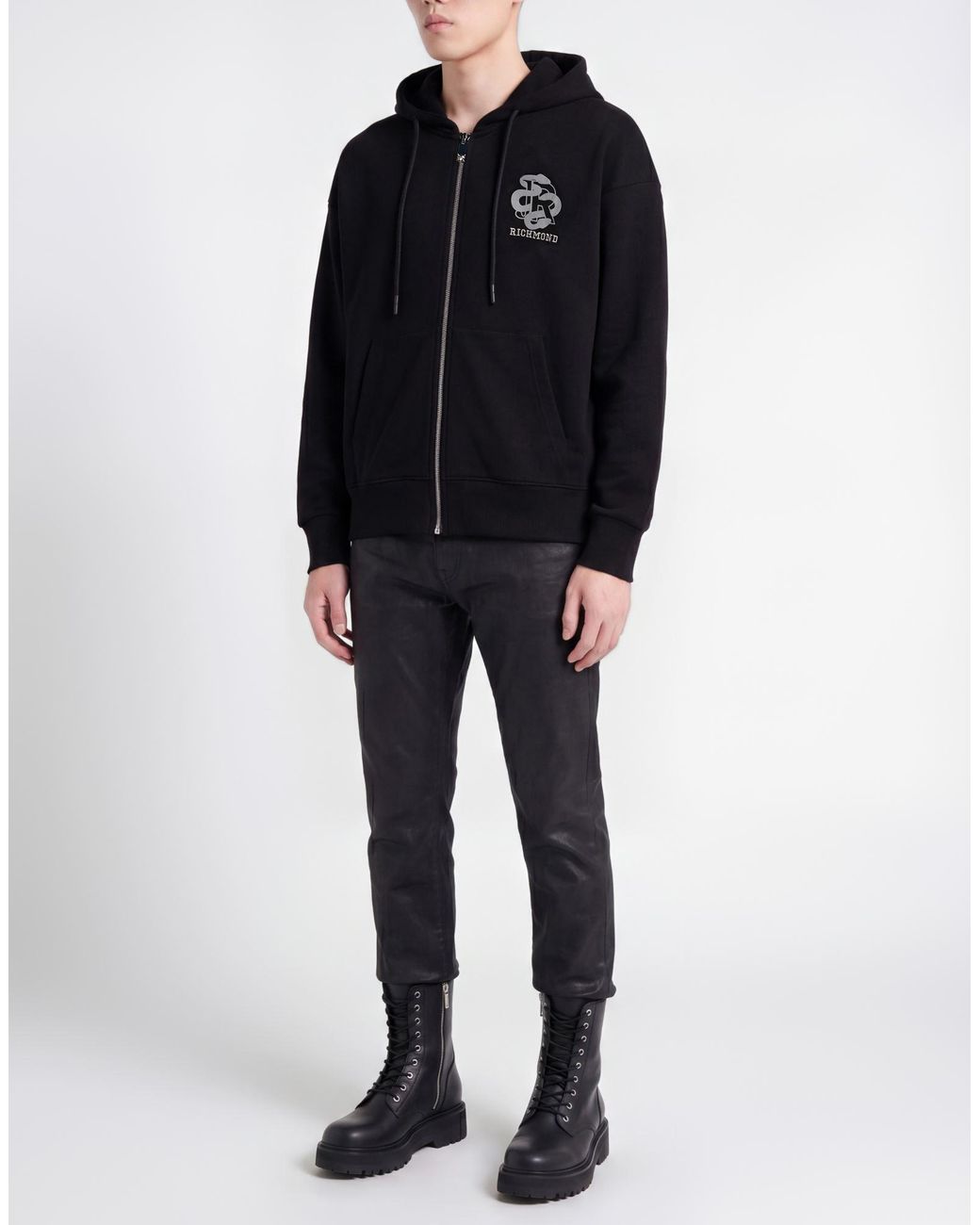 John Richmond Black Sweatshirts for men