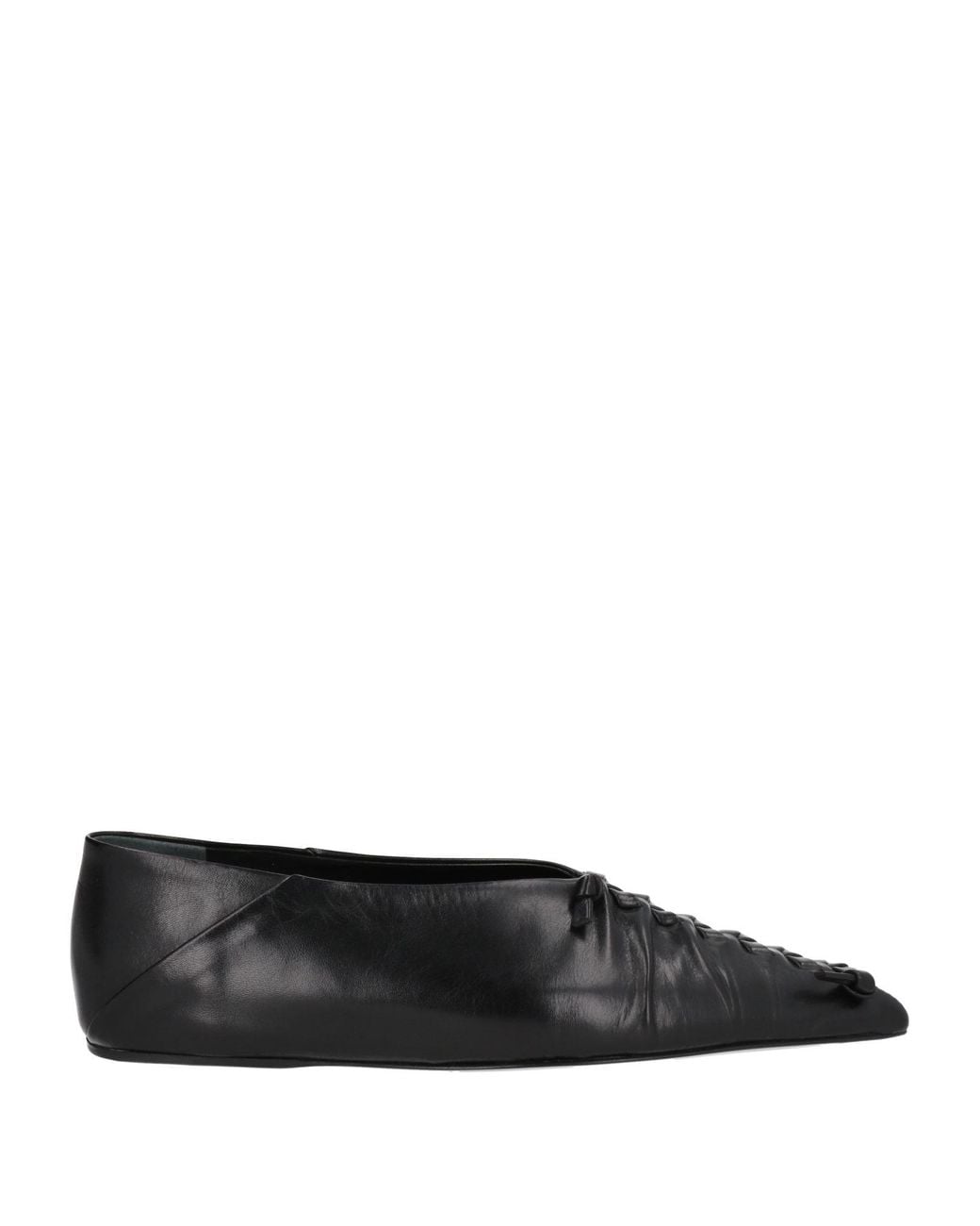 Jil Sander Black Ballet Flats