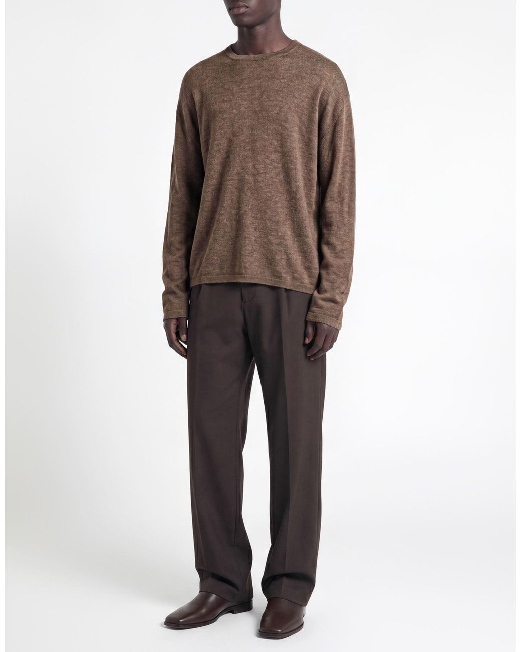 Hevò Brown Jumper for men