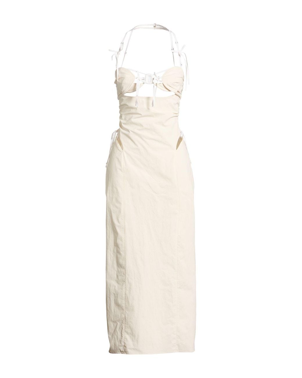 Jacquemus White Midi Dresses