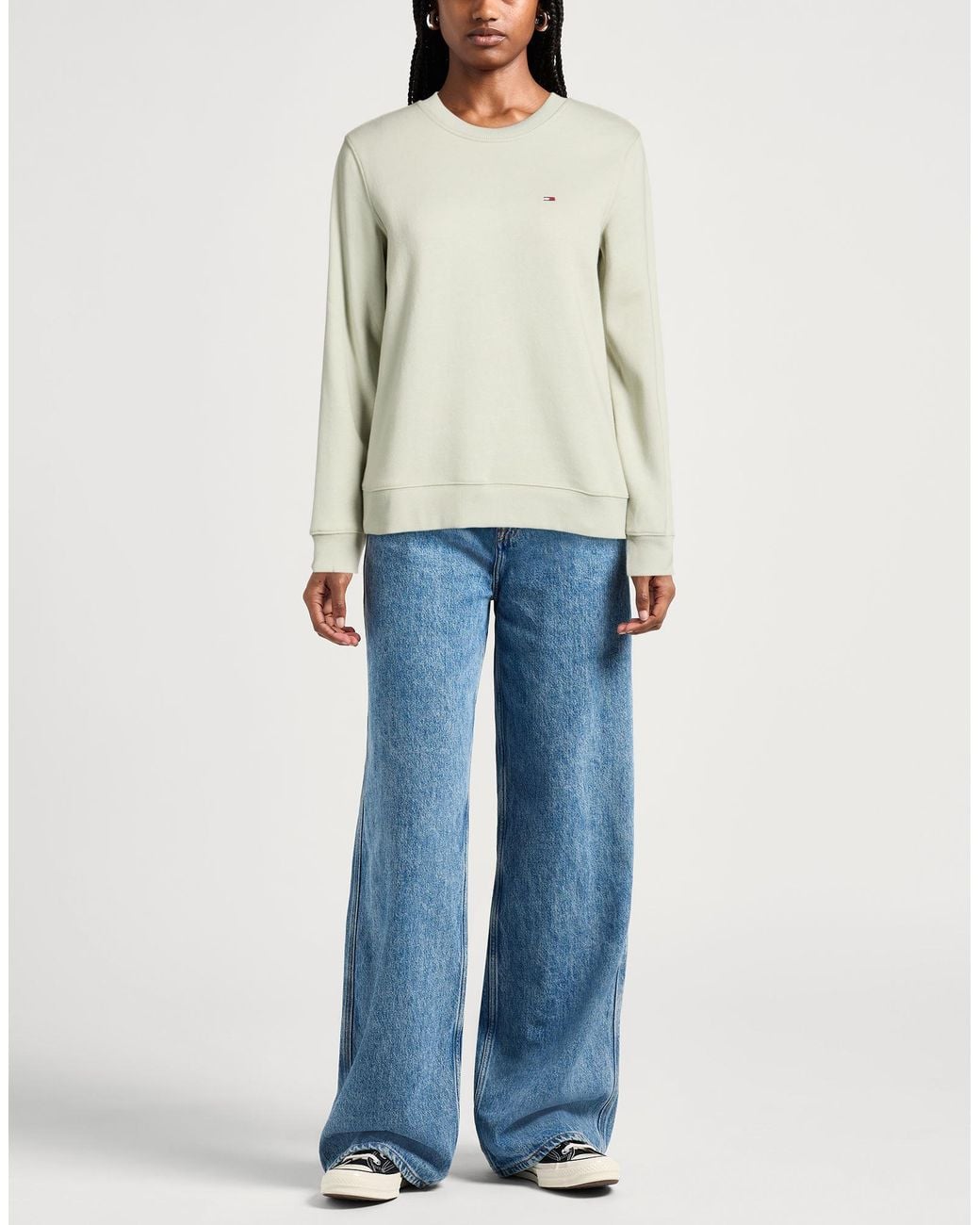 Tommy Hilfiger Natural Sweatshirt Cotton, Polyester