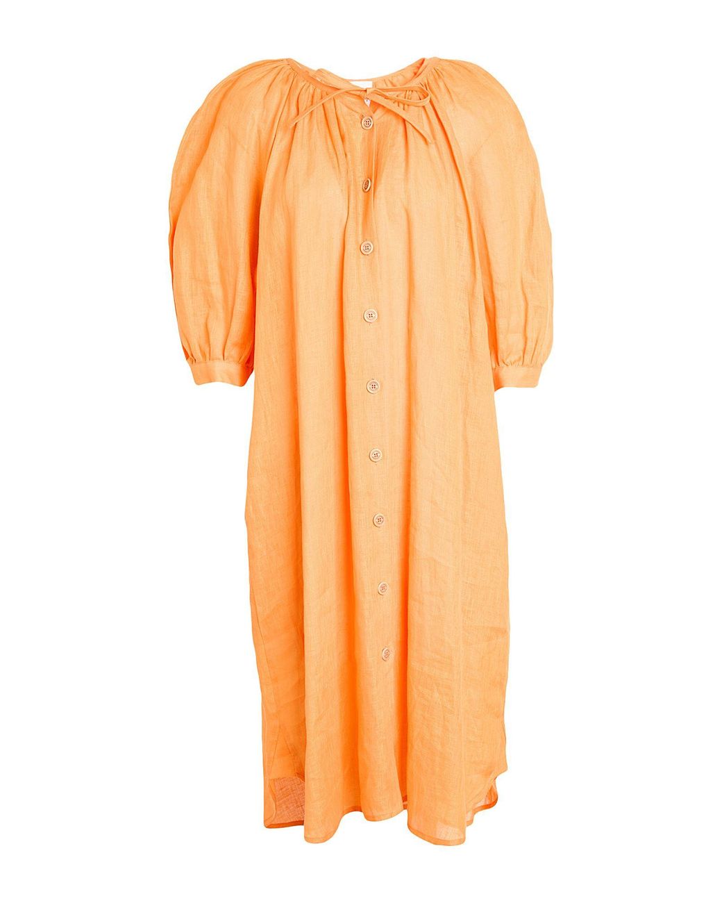 Ballantyne Orange Midi Dresses