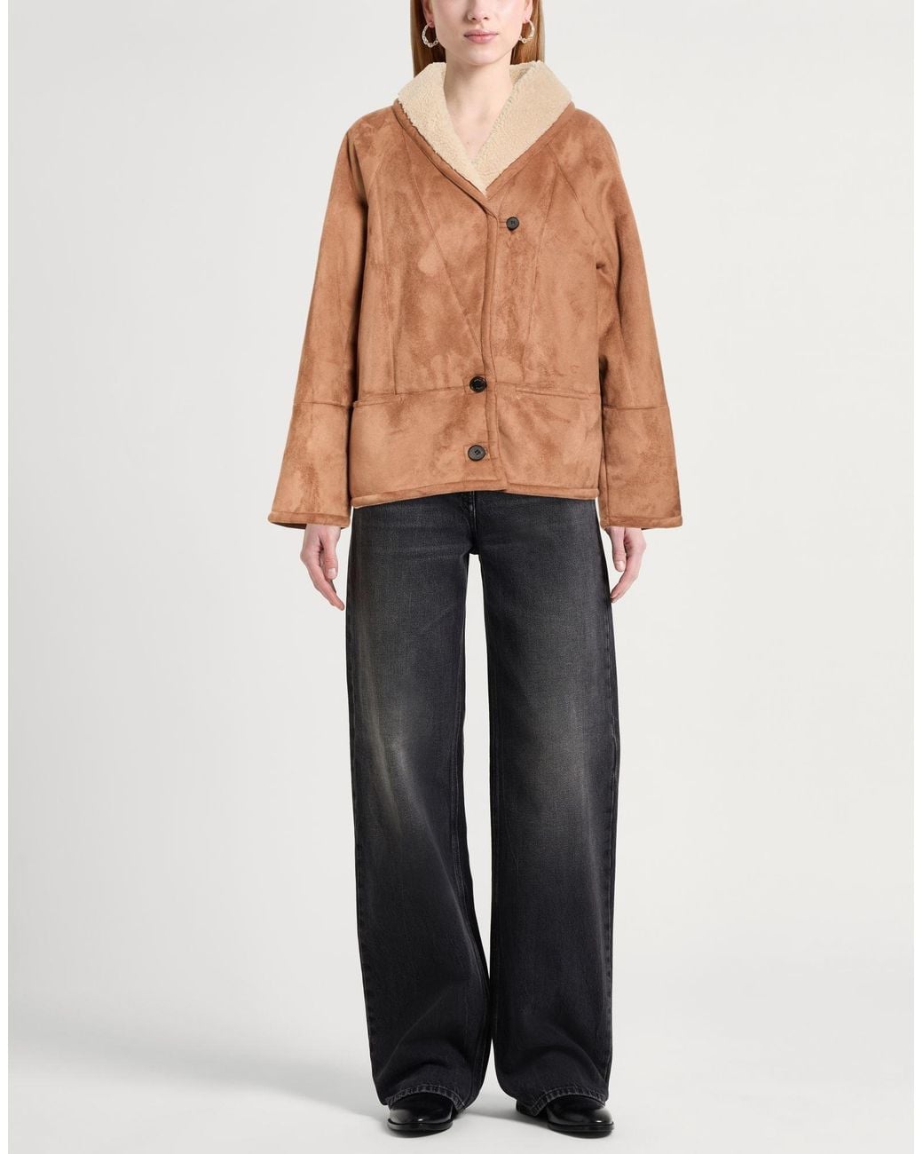 ViCOLO Brown Shearling & Teddy