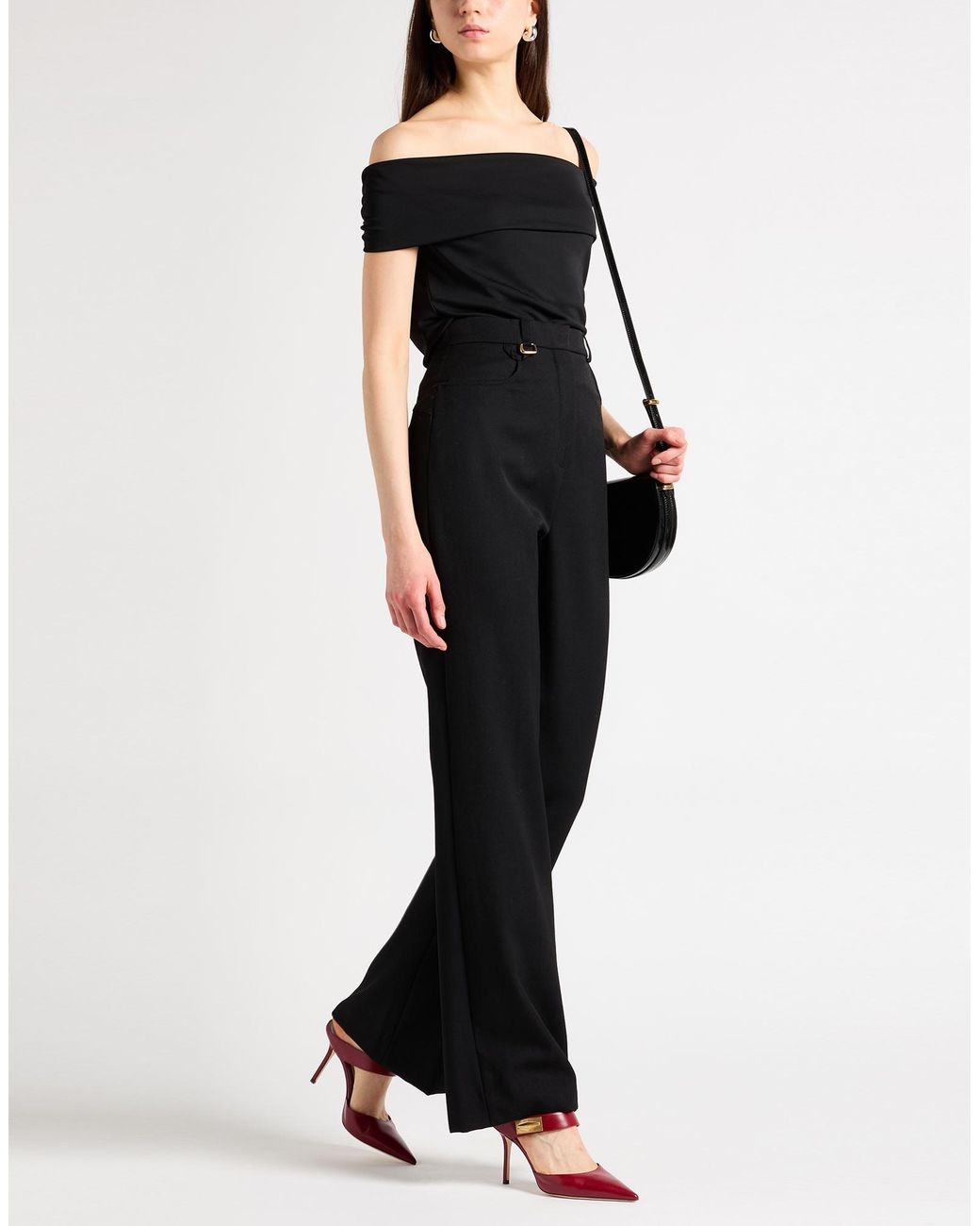 Jacquemus Black Pants Virgin Wool