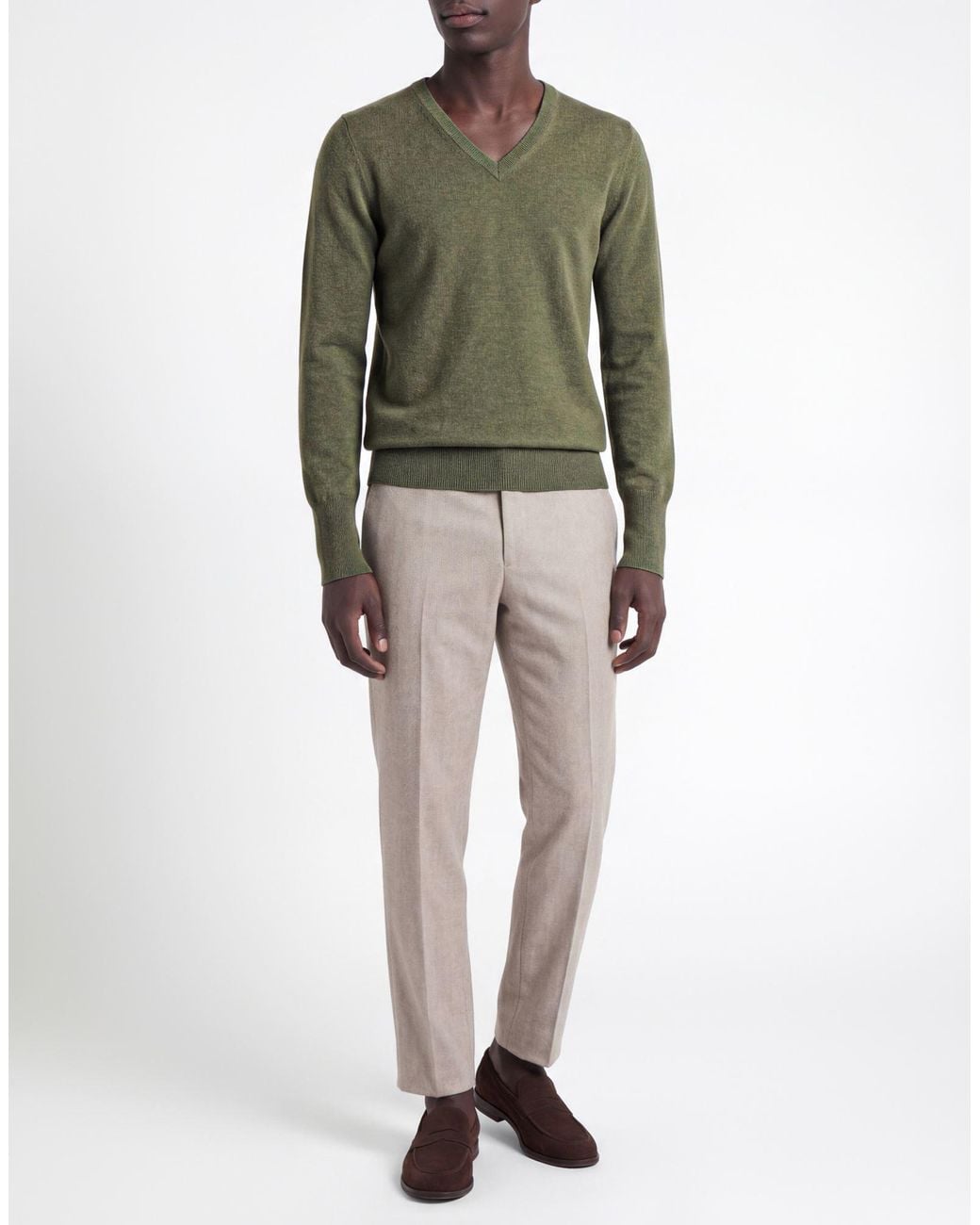 Ballantyne Green Jumper for men