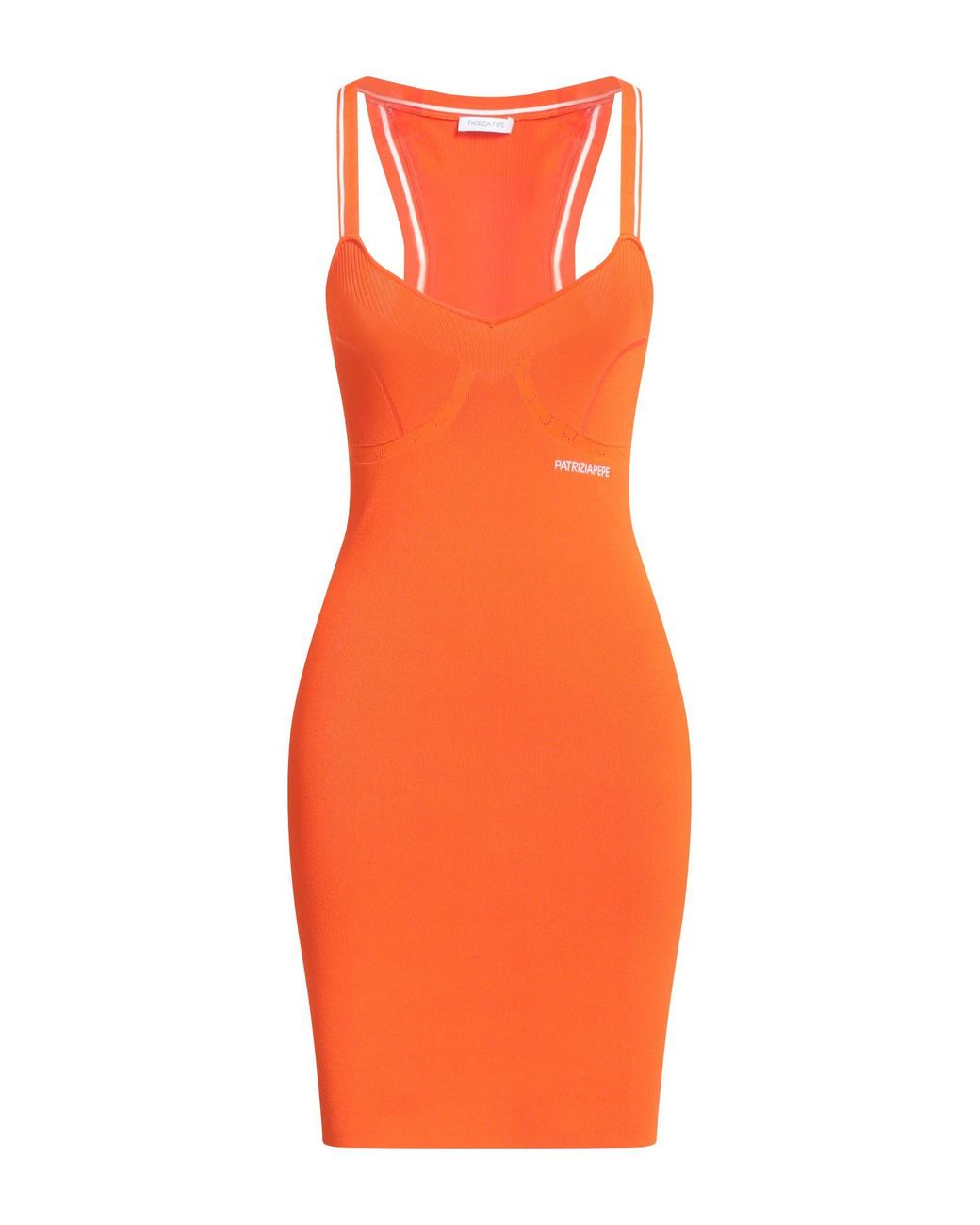 Patrizia Pepe Orange Mini Dress