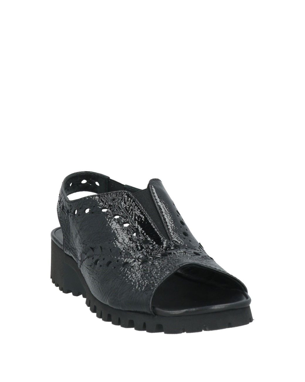 Thierry Rabotin Black Sandals Leather