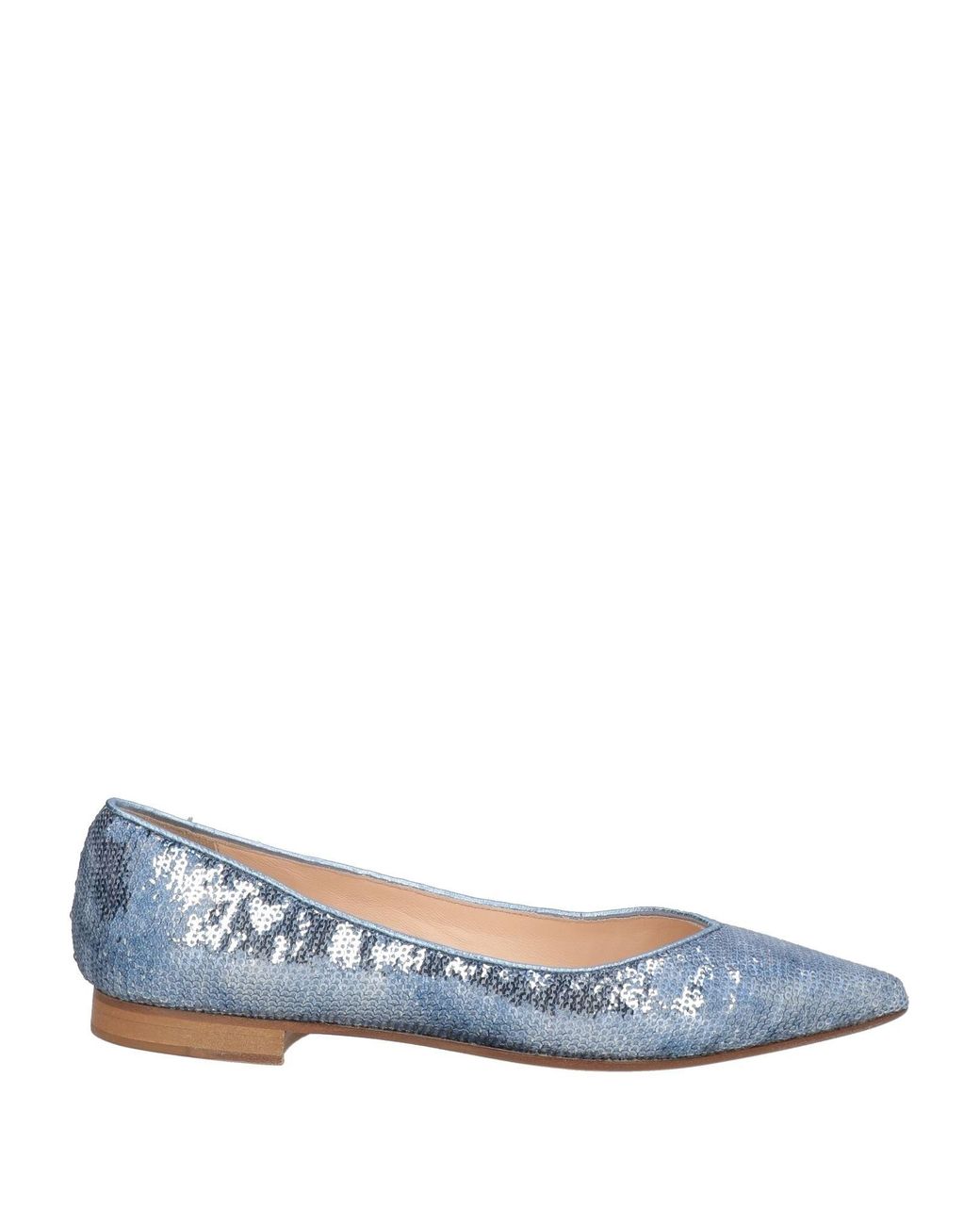 PROSPERINE® Blue Sky Ballet Flats Leather