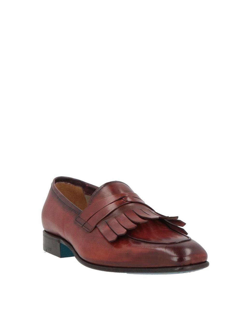 Sutor Mantellassi Red Loafers Leather for men