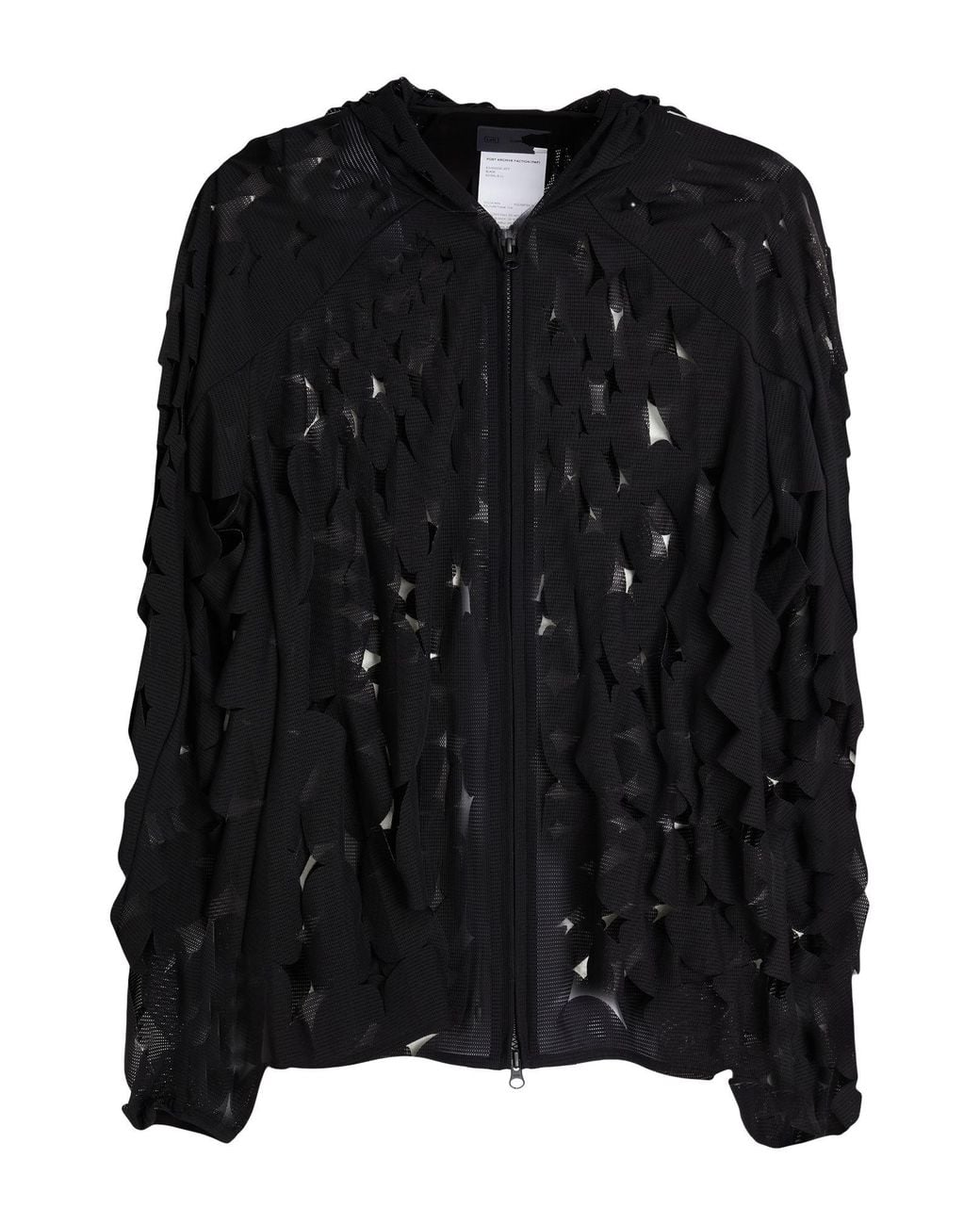 Post Archive Faction PAF Black Sweatshirt Nylon, Polyurethane, Polyester for men