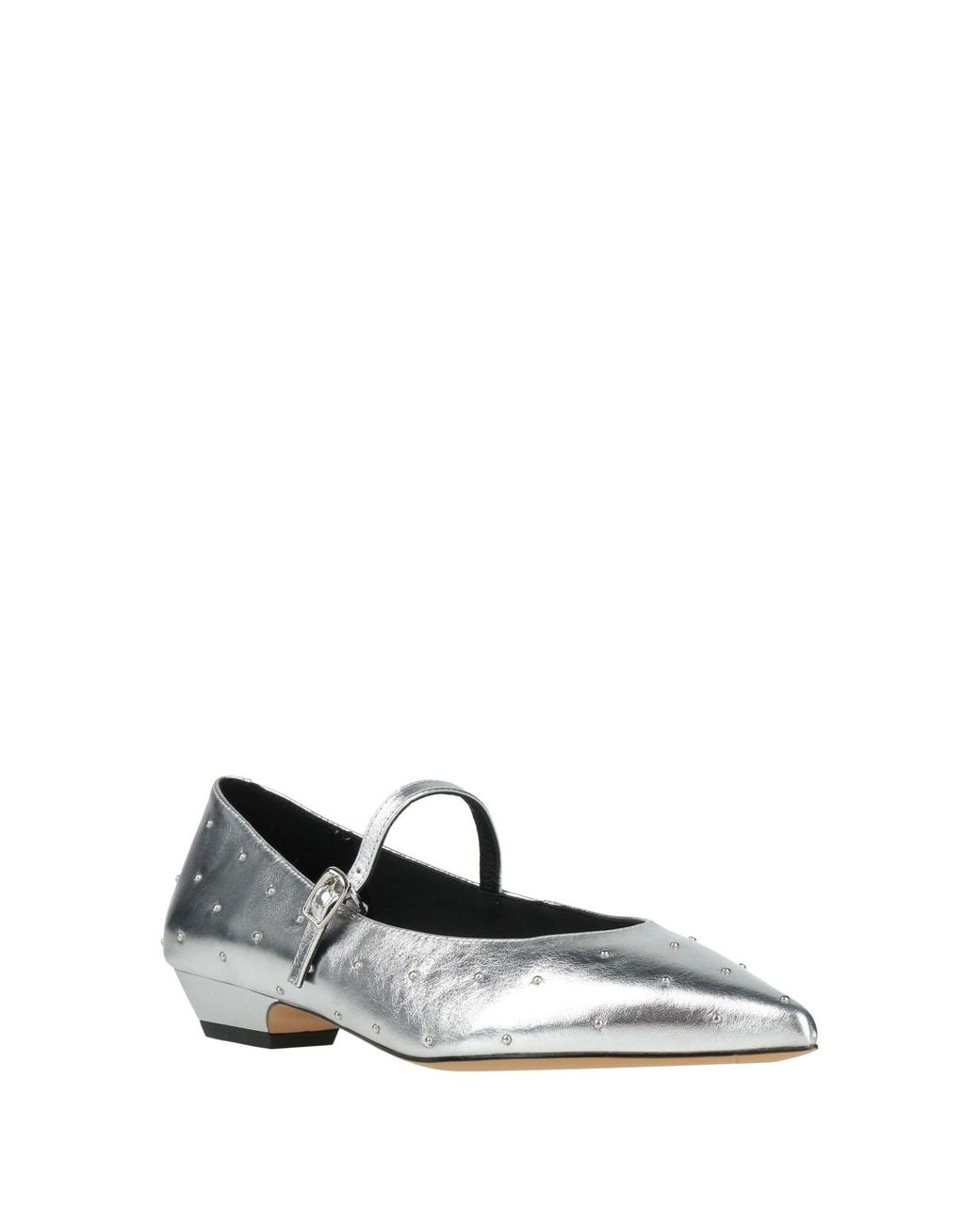 Cult White Ballet Flats