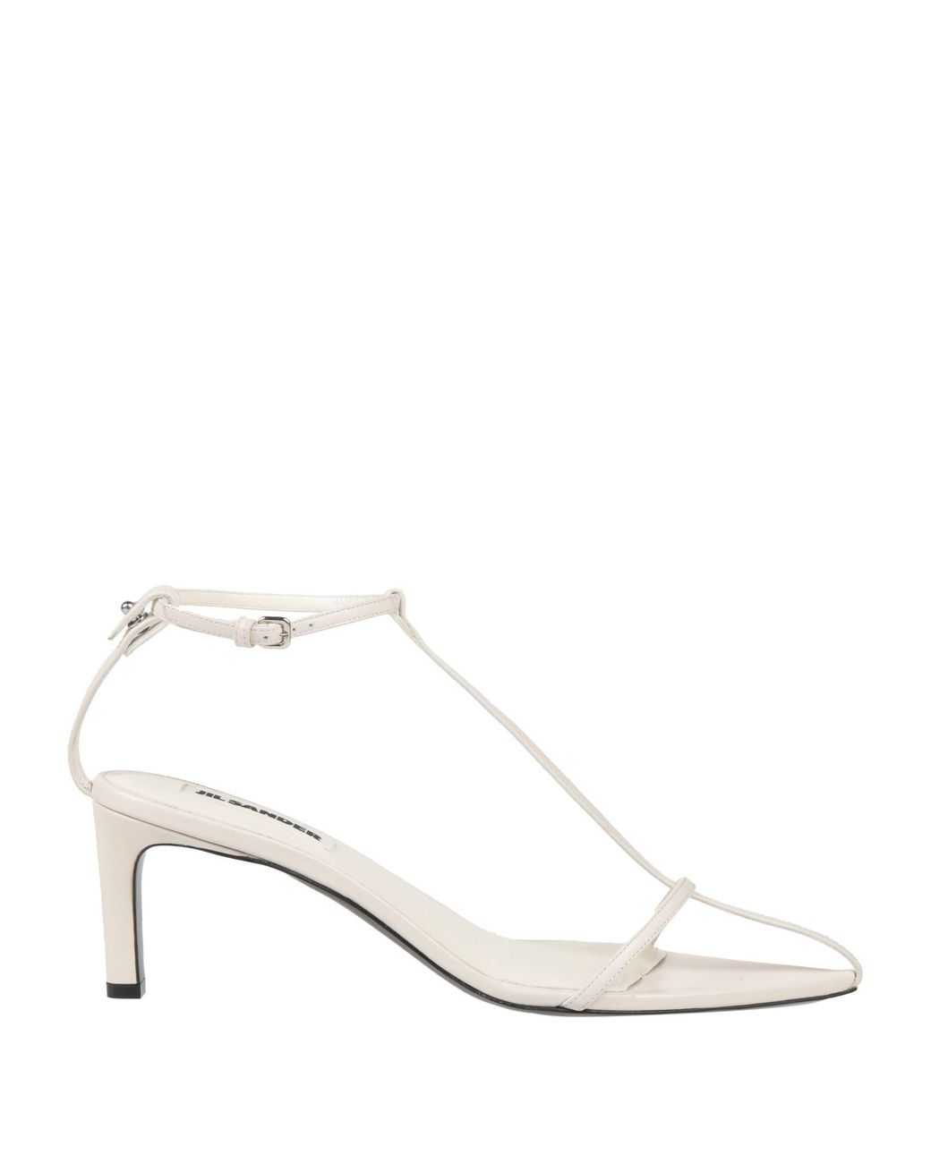 Jil Sander White Sandale