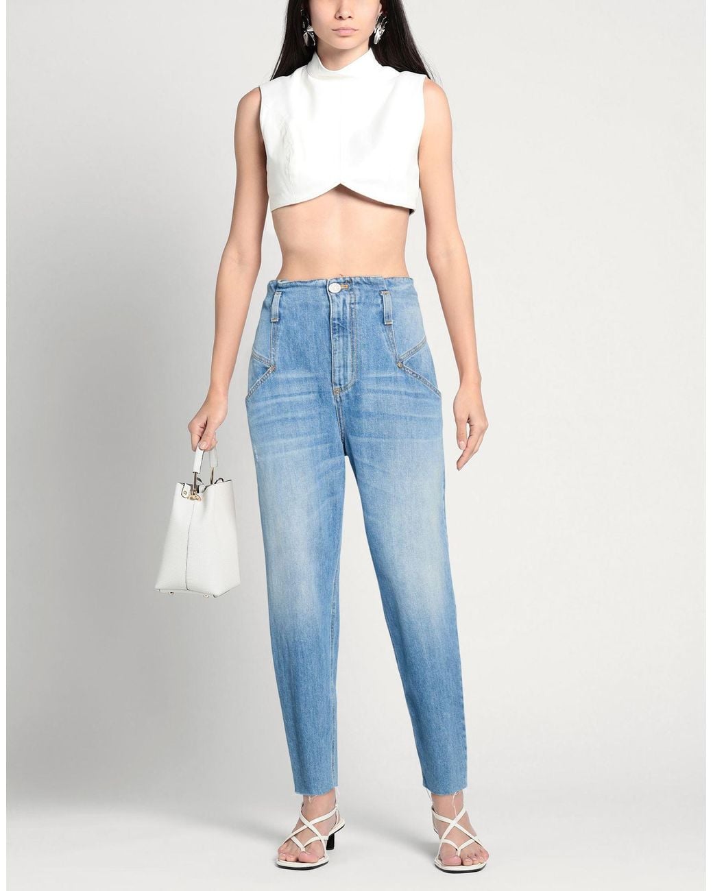 Gaelle Paris Blue Jeans Cotton