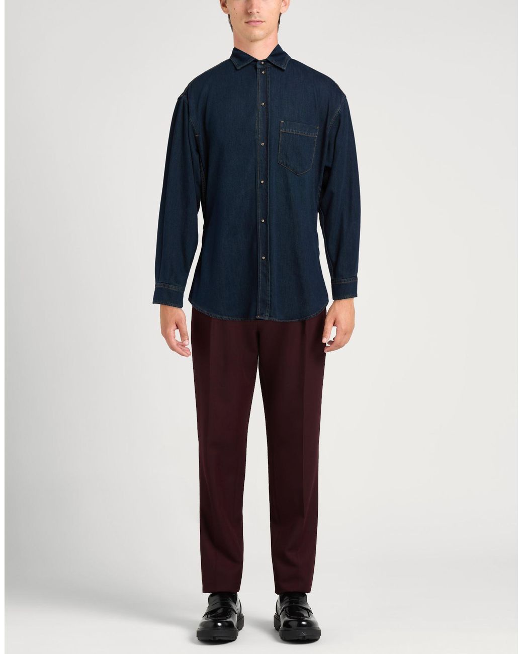 DARKPARK Blue Denim Shirt for men