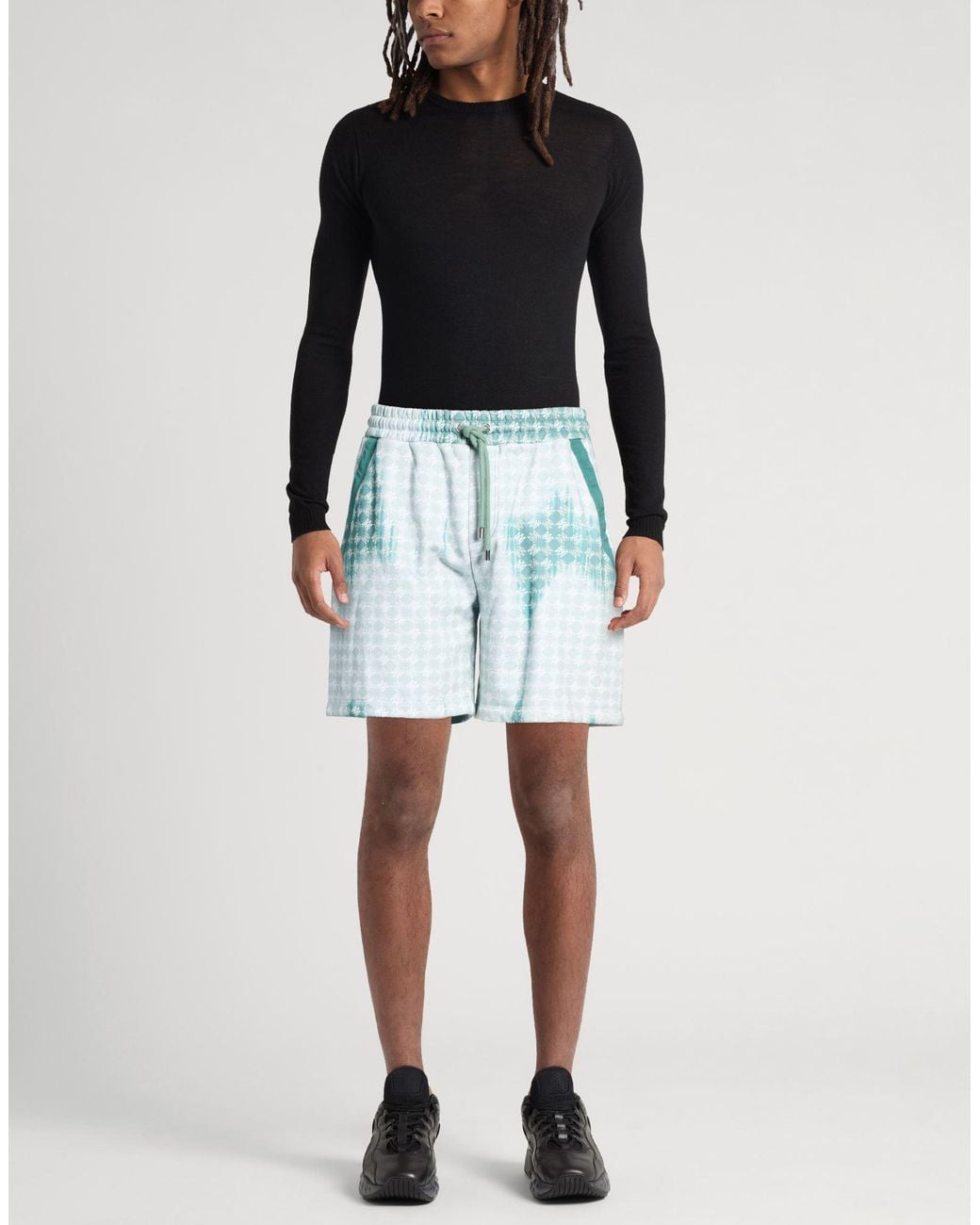 Amiri Blue Shorts & Bermuda Shorts Cotton for men