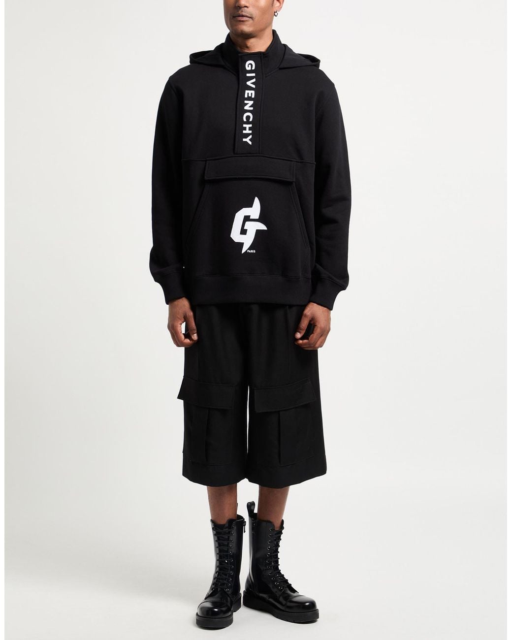 Givenchy Black Sweatshirt Cotton for men