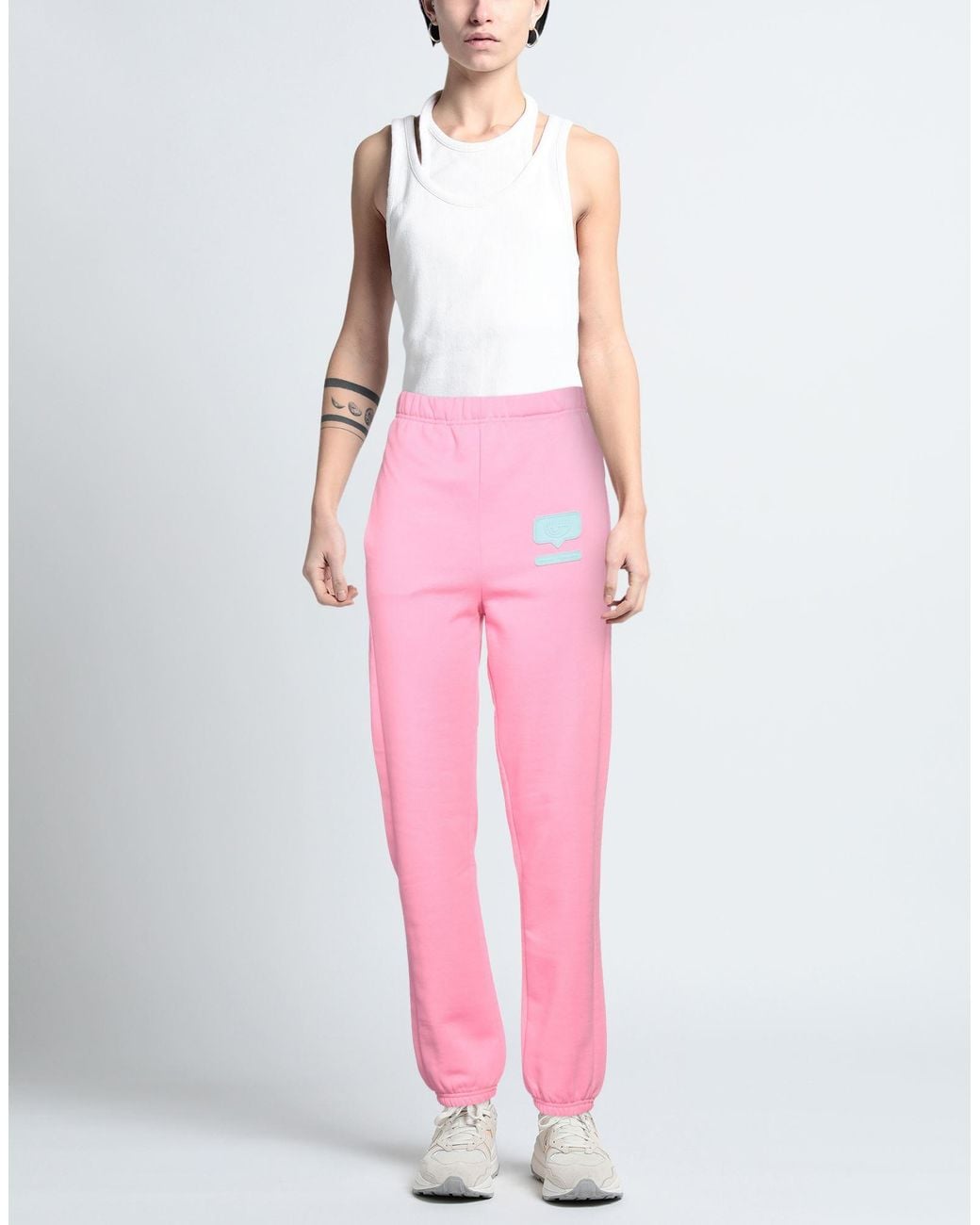 Chiara Ferragni Pink Trouser