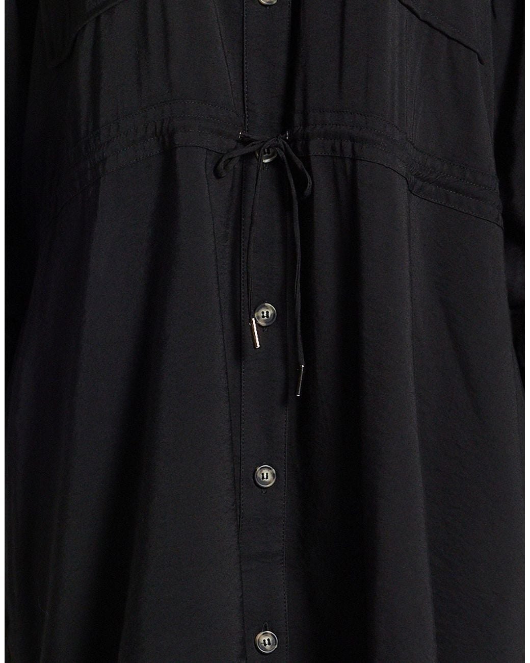 Ba&sh Black Mini Dress Viscose, Polyamide