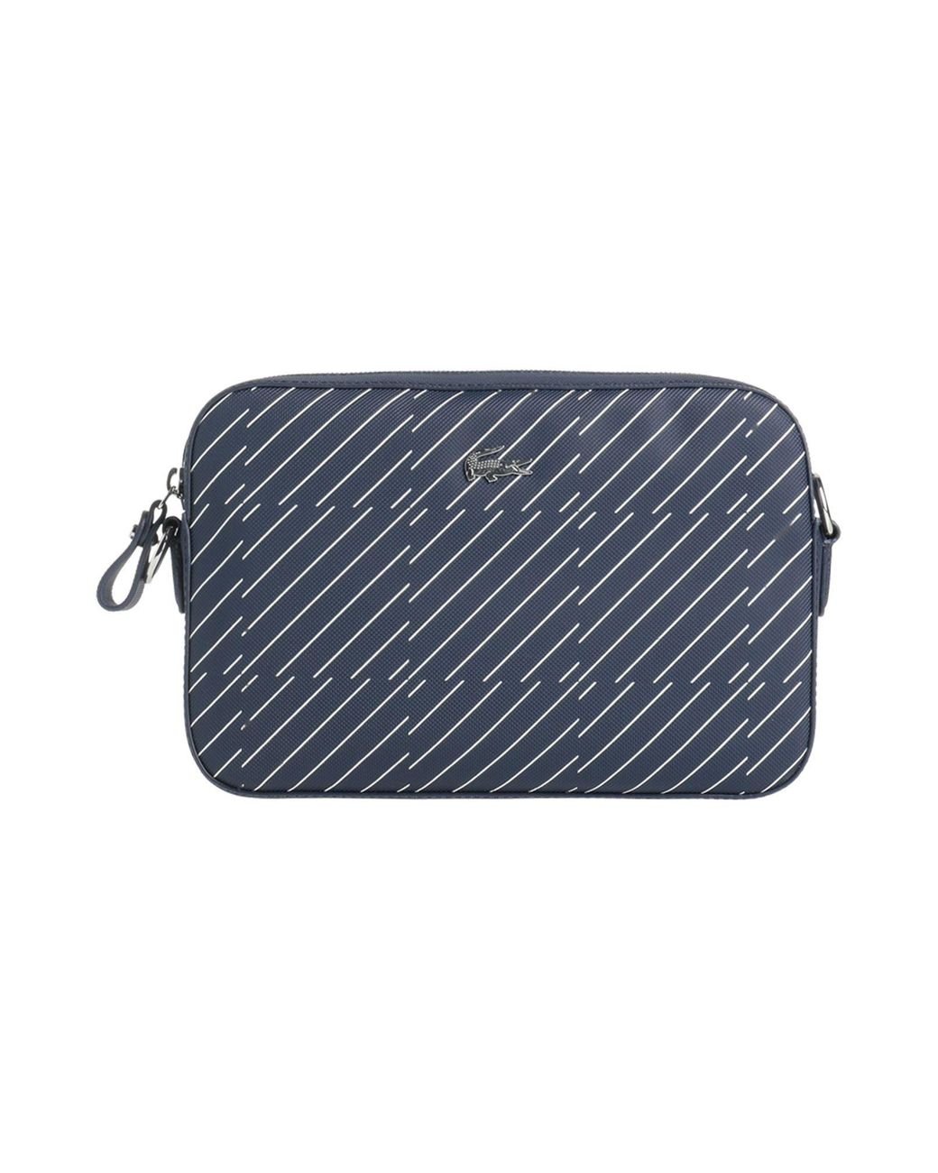 Lacoste CrossBody Bag Pvc in Blue Lyst