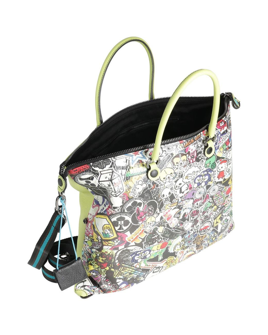 Gabs White Lime Handbag Calfskin
