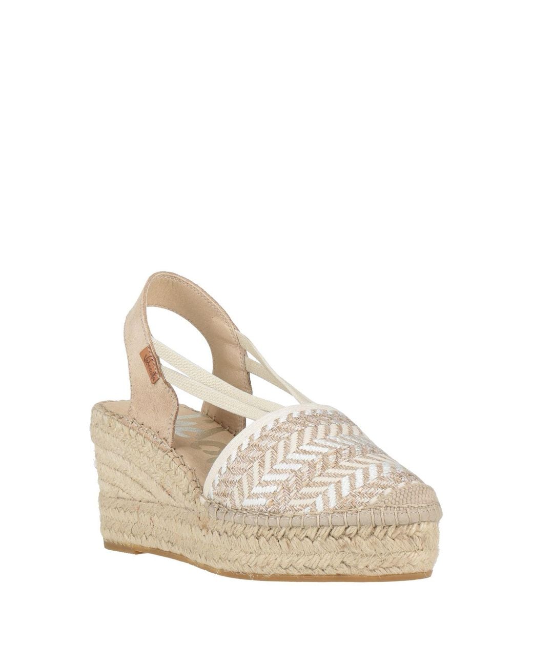 Vidorreta Natural Espadrilles Textile Fibers, Leather