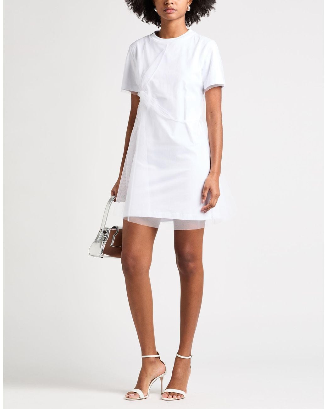 MSGM White Mini Dresses