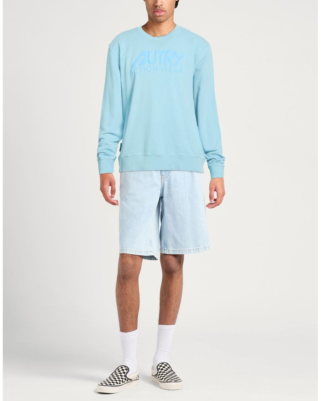 Autry Blue Sweatshirt for men
