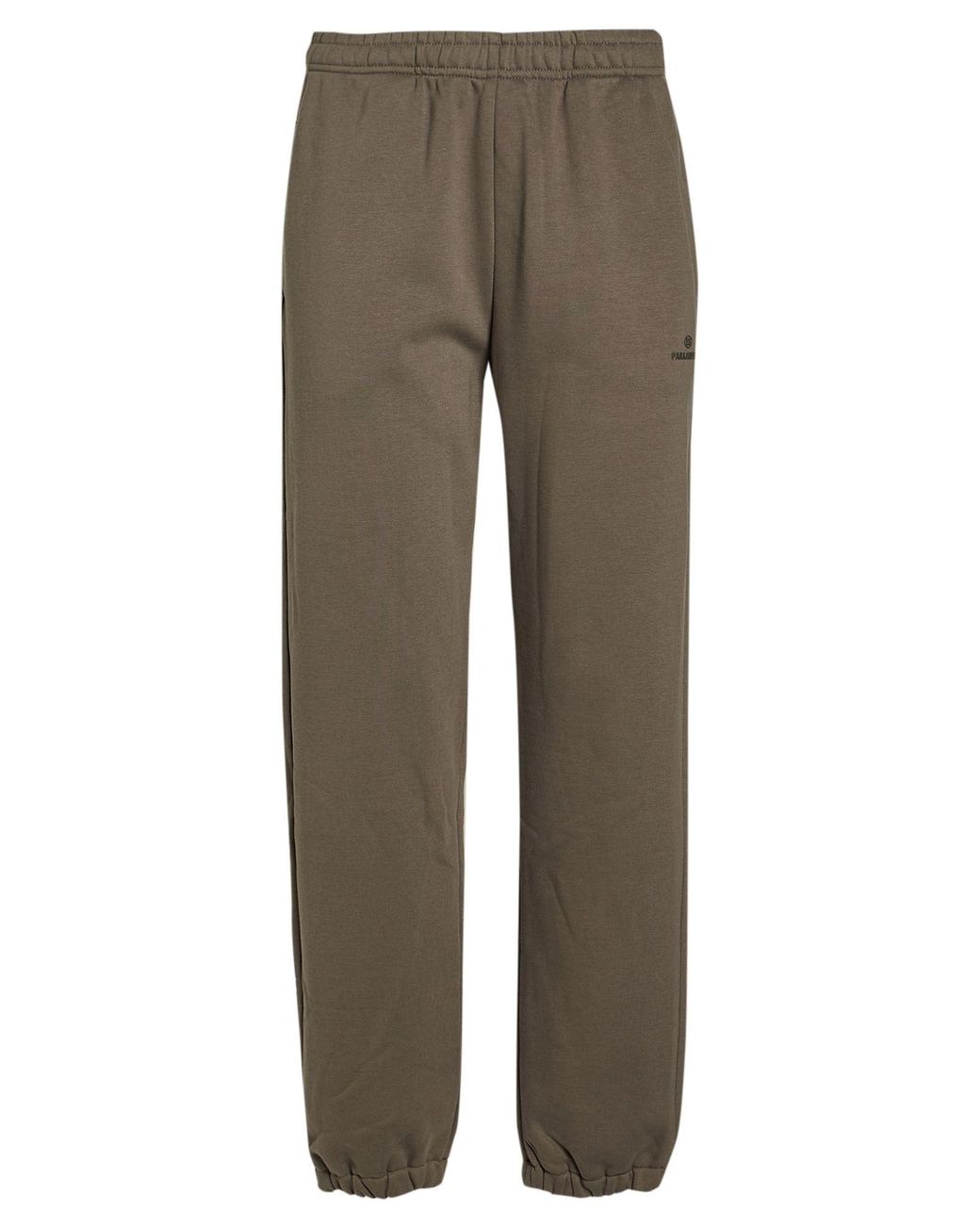Parajumpers Gray Khaki Pants Cotton, Polyester