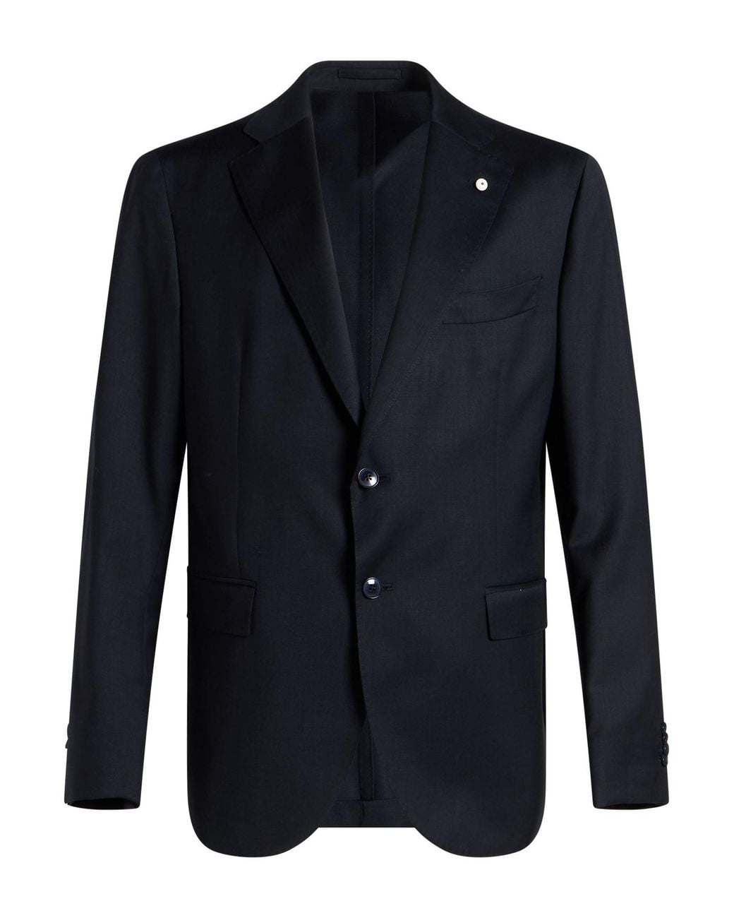 L.b.m. 1911 Blue Midnight Blazer Virgin Wool for men