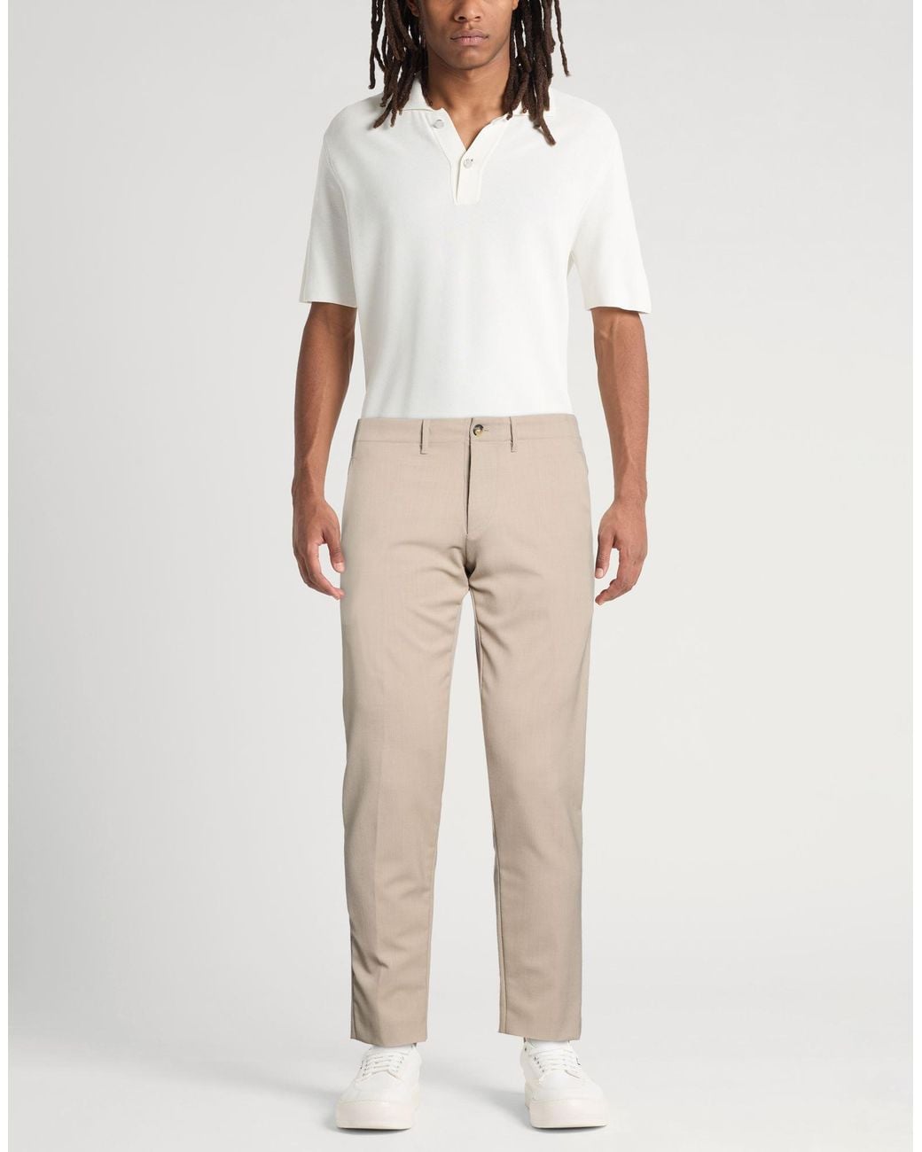 Gaelle Paris Natural Trouser for men