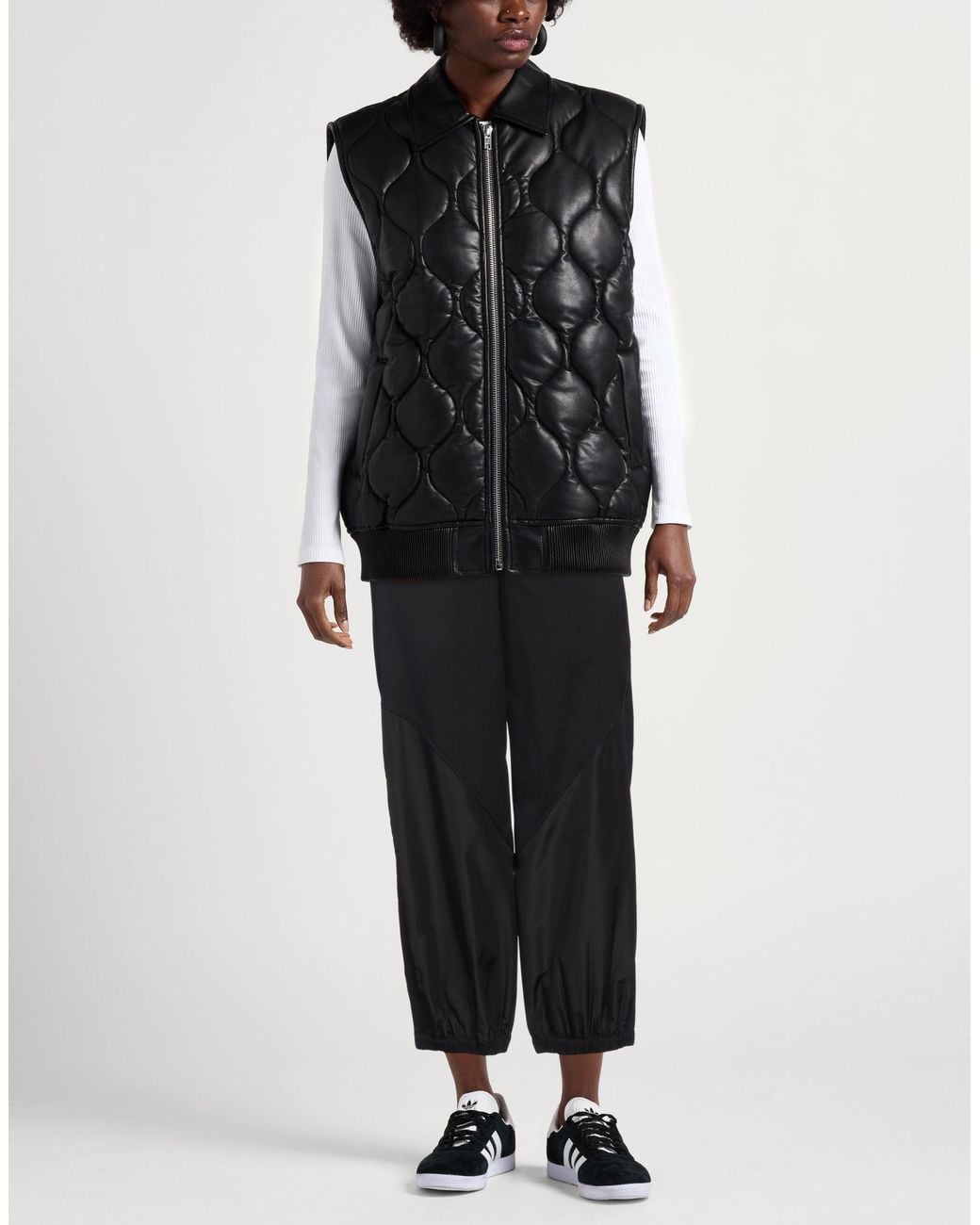 High Black Pants Nylon, Elastane, Polyester