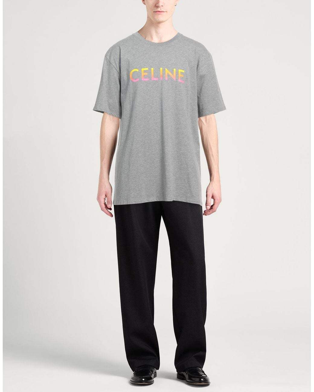 Camiseta Céline de hombre de color Gray