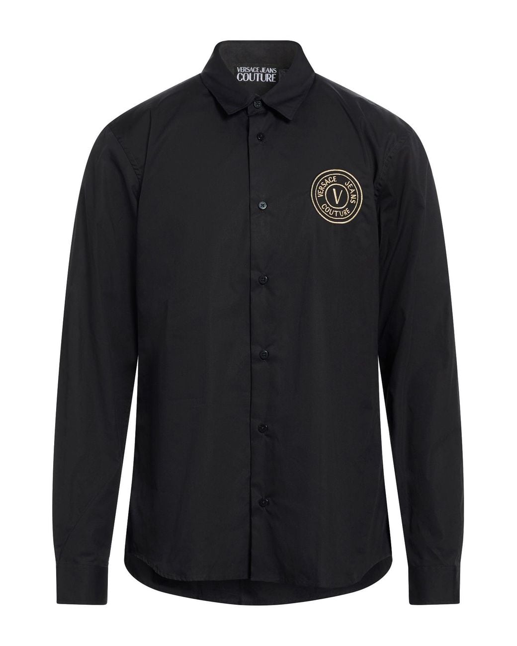 Versace Jeans Couture Blue Shirt Cotton for men