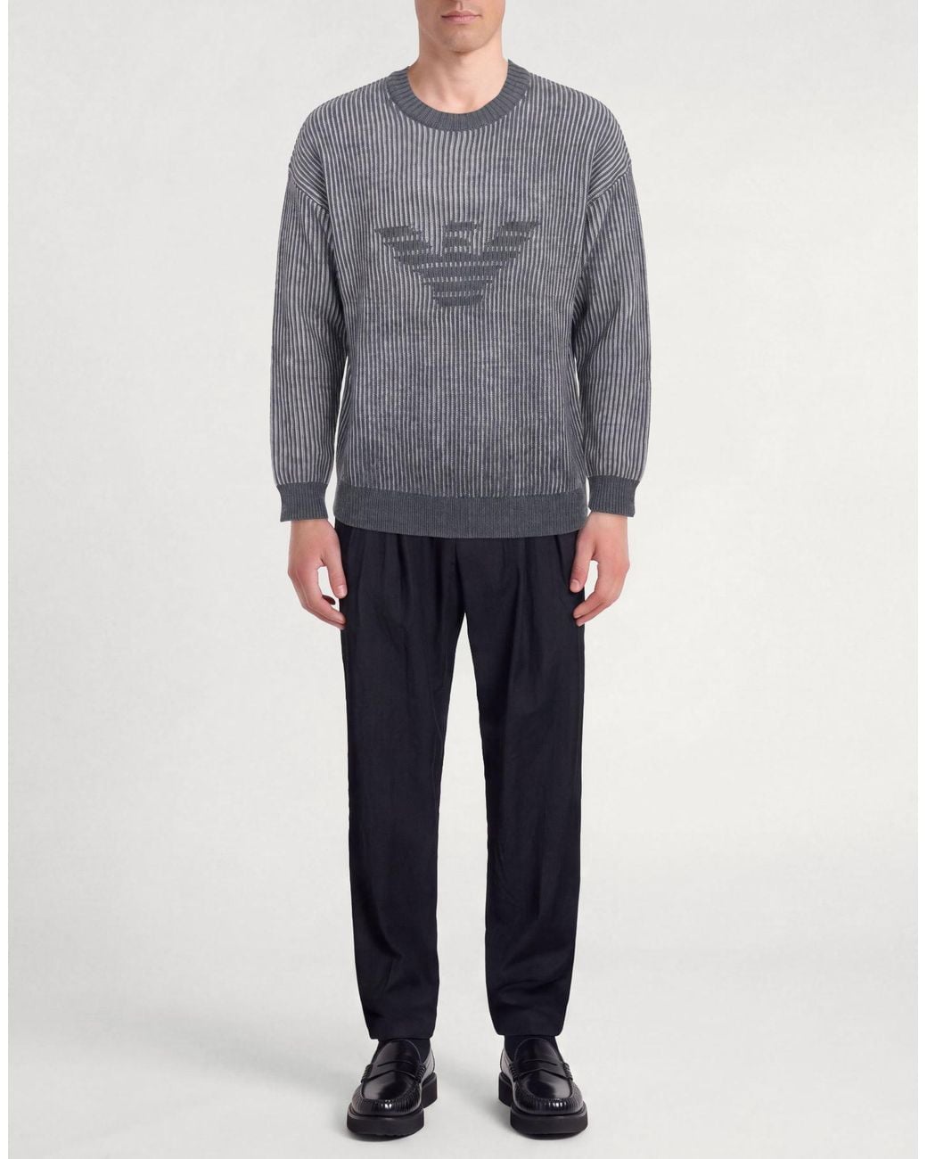 Pullover Emporio Armani de hombre de color Gray